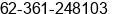 Fax number of Mr. AAN GUNAWAN at Denpasar