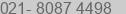 Fax number of Mr. SUFERI at Jakarta Timur
