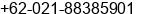 Fax number of Mrs. Lestari at BEKASI