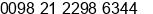 Fax number of Mr. Alireza ESMAEILI at Tehran