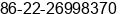Fax number of Mr. jacky lang at Tianjin