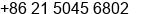 Fax number of Mr. Charles Zhang at Shanghai