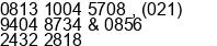 Mobile number of Mr. Muhammad Mubarraq / Didi Malinda at Jakarta Timur