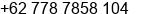 Mobile number of Mr. Irwansyah Dewa at BATAM