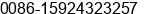 Mobile number of Ms. Jolin Zhou at Ningbo