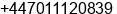 Mobile number of Master adams jones at 16-18 Crown Street