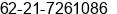 Phone number of Mr. Constantine Francis at Jakarta