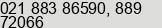 Phone number of Mr. Heru at Bekasi