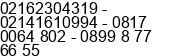 Phone number of Mr. Steven Lie at Jakarta Pusat