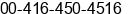 Phone number of Mr. Tanny k at toronto