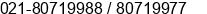 Phone number of Mr. Freddy Bernard at Jakarta Barat