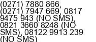 Phone number of Mr. Dicky Kuncara at Sukoharjo