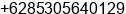 Phone number of Mr. Damalik at Melawi