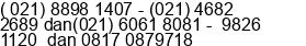 Phone number of Mr. Rio Ir at Jakarta