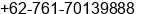 Phone number of Mr. Tan Robin at pekan baru